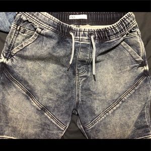 Zara denim shorts